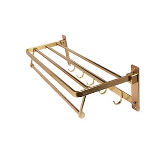 Aluminium Champagne Towel Shelf