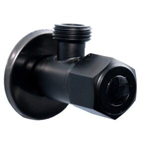 Black Angle Valve