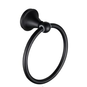 Black Towel Ring
