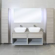 Customized His and Hers Double Vanity Sink