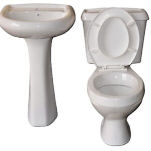 Full Set Cross Couple Toilet - W029P