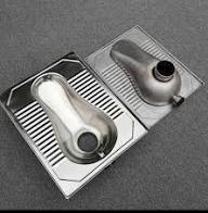Stainless Steel Step Asian Toilet