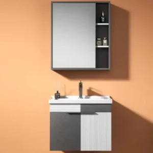 White and Grey Washbasin vanity sink