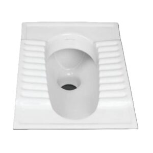 Step Asian Toilet – White