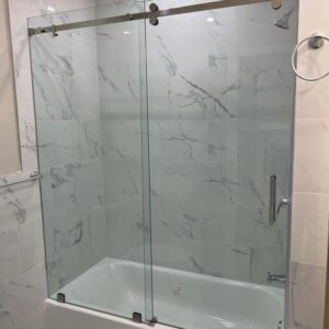 Bathtub Shower Cubicle with Sliding Door