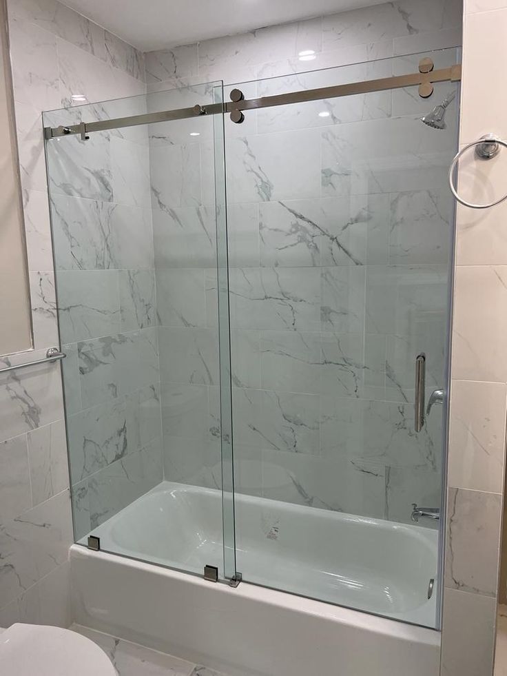 Bathtub Shower Cubicle with Sliding Door