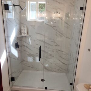 Wall to Wall Shower Cubicle